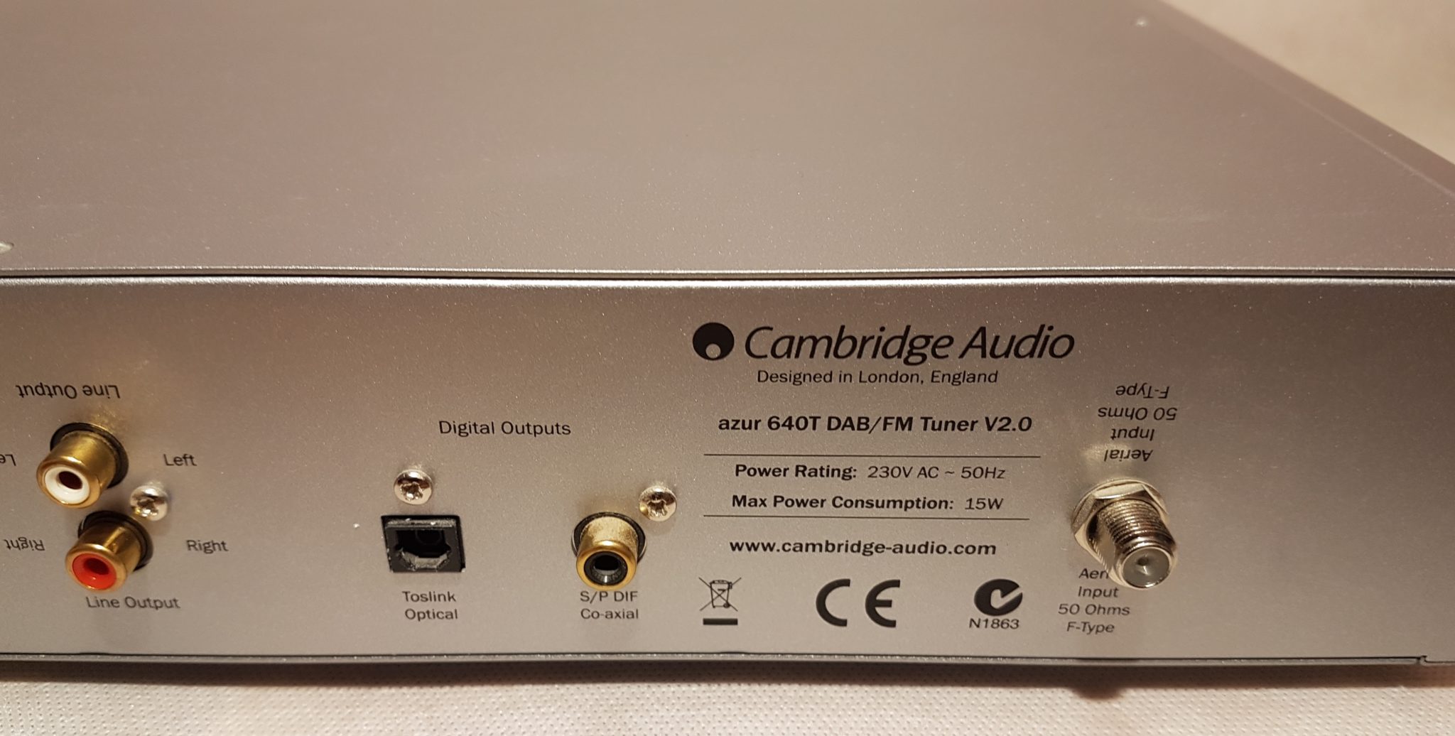 cambridge audio tuner azur 640t